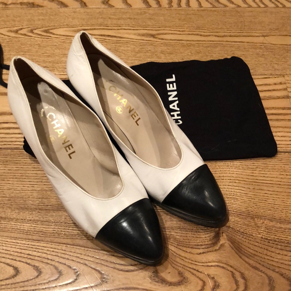 Chanel Cap Toe Pump